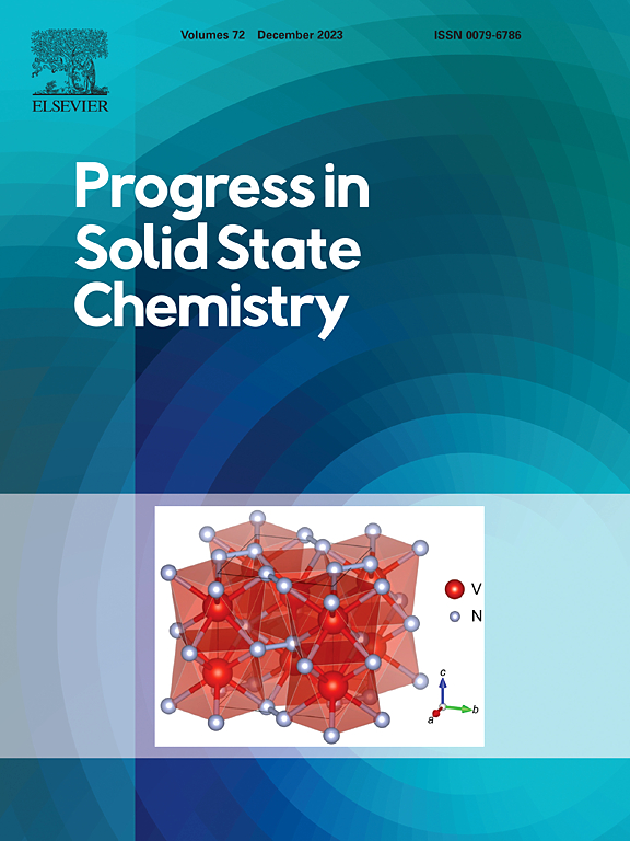 Go to journal home page - Progress in Solid State Chemistry